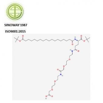 China TBuO-Ste-Glu(AEEA-AEEA-OH)-OtBu Semaglutide Side Chain 1118767-16 ...