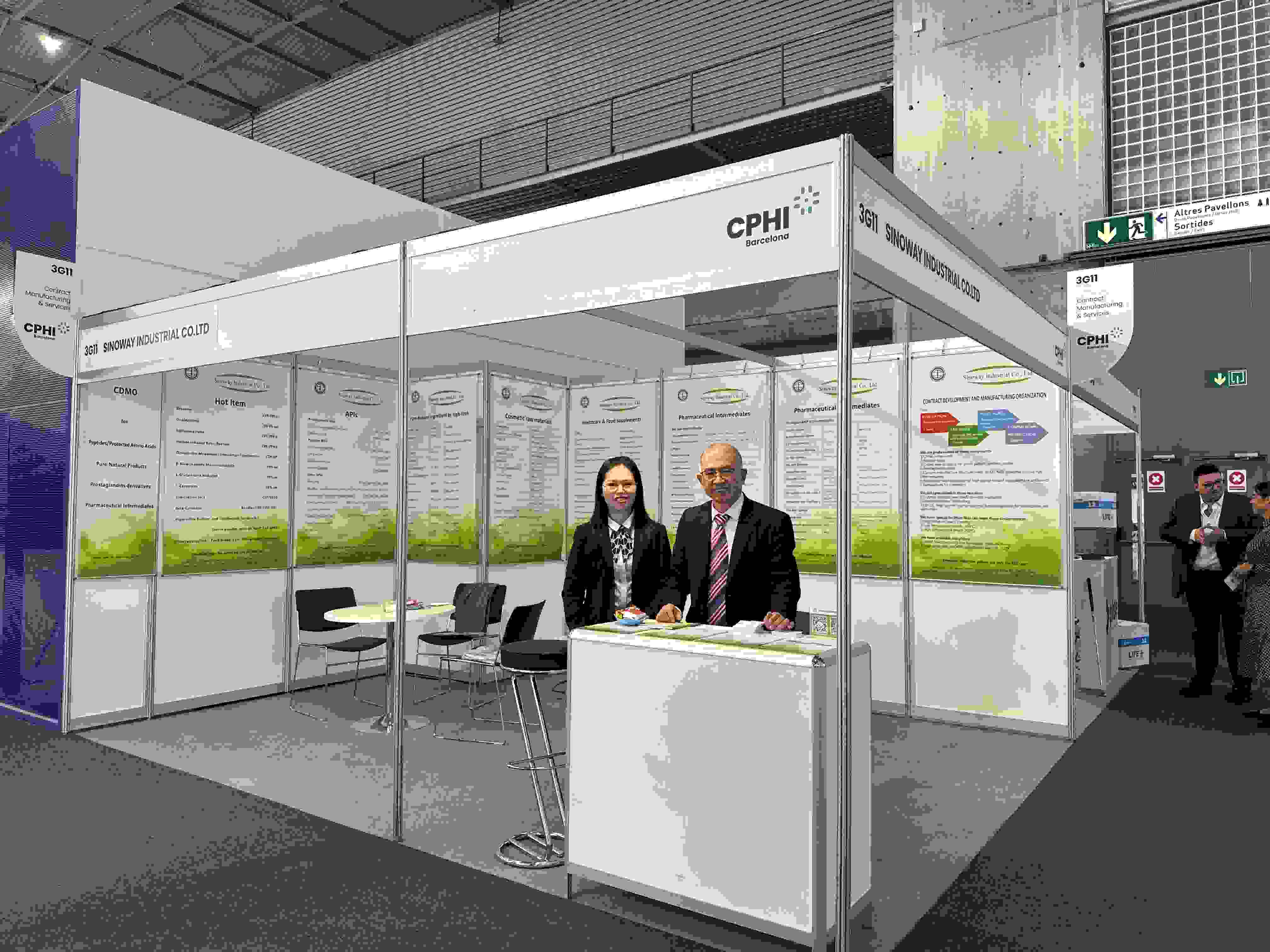 Sinoway achieved great results at the CPHI Barcelona 2023