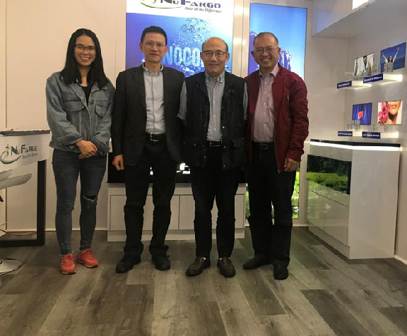 SINOWAY VISITED NEWMED HEALTH IN AMERICA